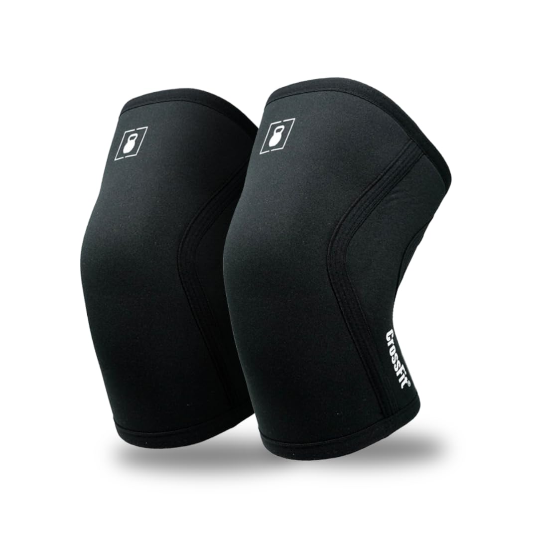 2POOD Performance Knee Sleeve (Sold AS Pair of 2) for Fitness, Cross Training, Squatting, Weightlifting, Wrestling, Compression and More. (CrossFit,