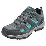 Hiking Shoes Sale: Get the Best Deals on Top Brands Today! | Walking Shoes Northside womens Monroe Low-w Hiking Shoe, Dark Gray/Dark Turquoise, 9.5 US