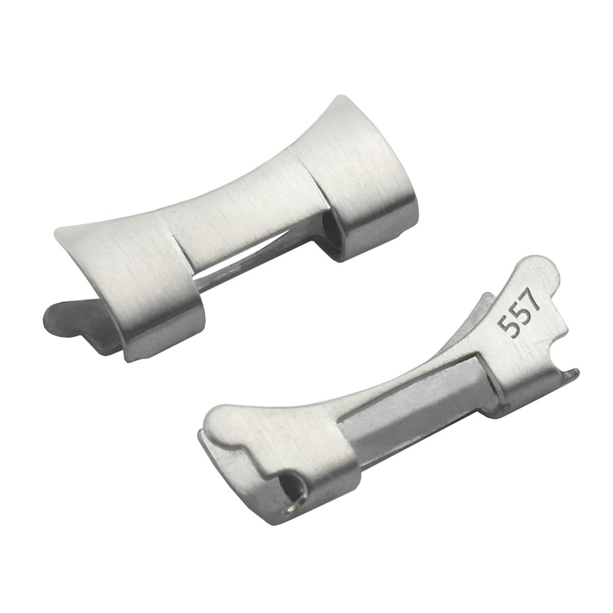 2-19mm End Piece Link Compatible With 557 Vintage Rolex Tudor Oyster Watch Band 78350 6694