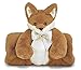 Bearington Baby Fritz Cuddle Me Sleeper, Fox Large Size Security Blanket, 28.5" x 28.5"