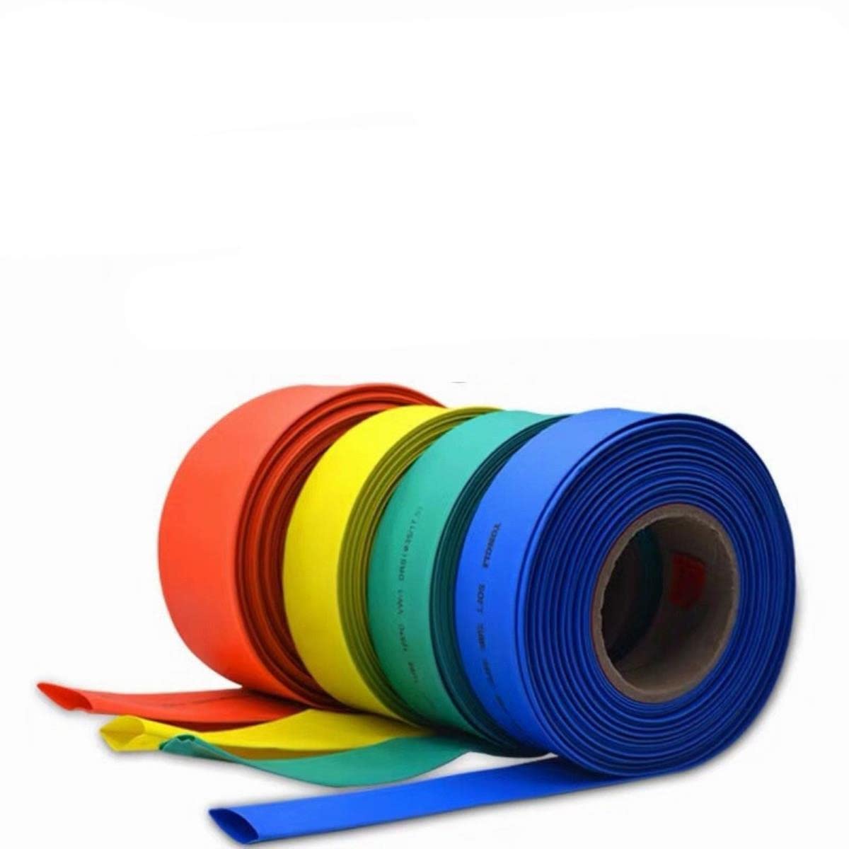 1 metro 2: 1 termorestringente termoretraibile termorestringente - bianco, 150 mm x 1 metro