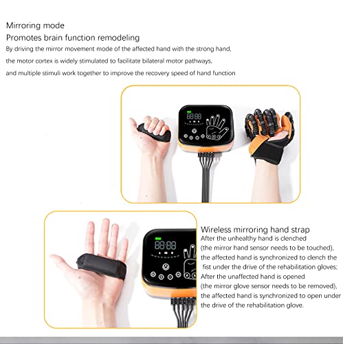Gants de robot d'entraînement AVC rééducation main électrique