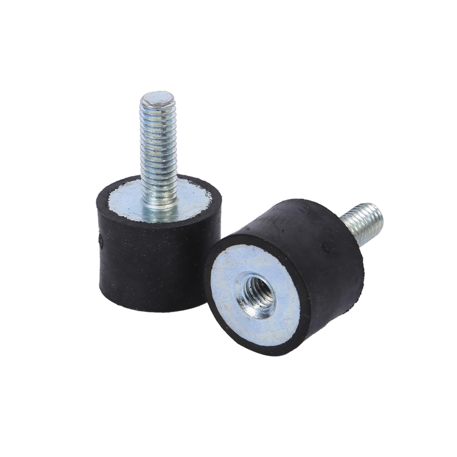 4 Soportes Antivibraci¡§?n M8 M6 Silentblock Amortiguadores para Compresores Motores Di¡§|sel Gasolina y Bombas de Agua