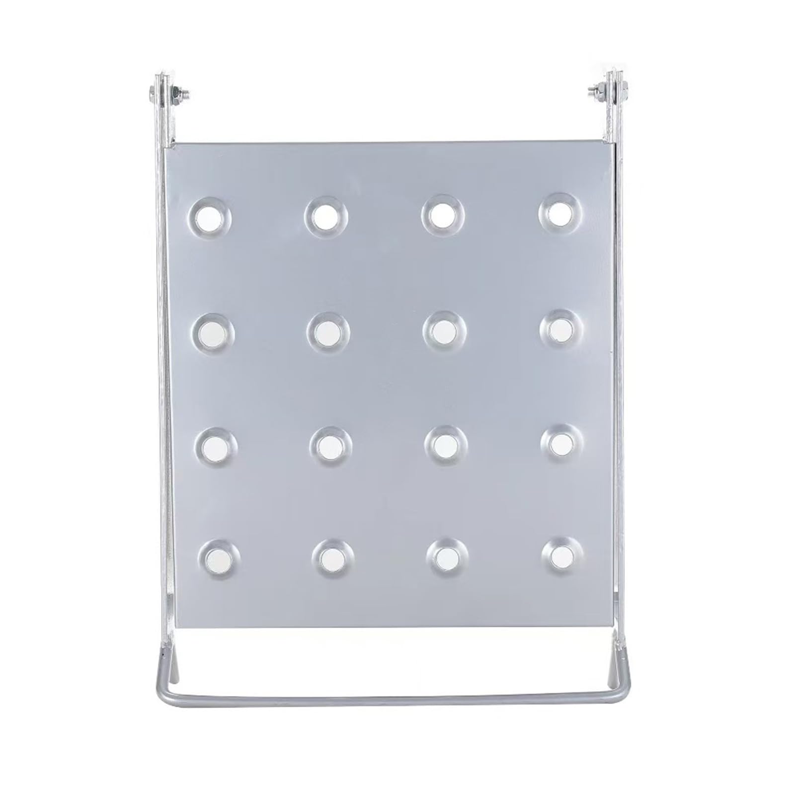 Ergonomic Ladder Add on Tray with Ventilated Design Permanent Ladder Attachments for Secure Tool Storage Aluminum Alloy Folding Attachment