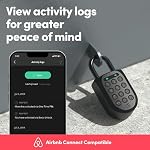 Igloohome Nouveau Padlock Smart 2 (SP2), Le plus dur des cadenas intelligents – Générer l'accès depuis n'importe où avec l'application mobile (iOS/Android) – Numéro WiFi Nécessaire, étanche & Remboursé