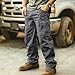 Mens Outdoor Hiking Pants Ripstop Wild Cargo Pants Fashion Camo Combat Casual Work Pant with Pockets