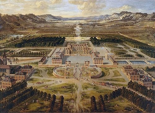 Toile art imprimé Versailles 60x90cm pour habiller un mur vide