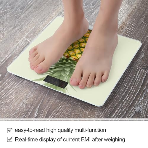 Báscula de baño digital con plataforma de vidrio templado miniatura 5