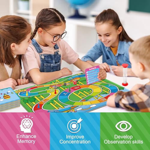 Kasfalci Memory Board Game para niños y adultos miniatura 4
