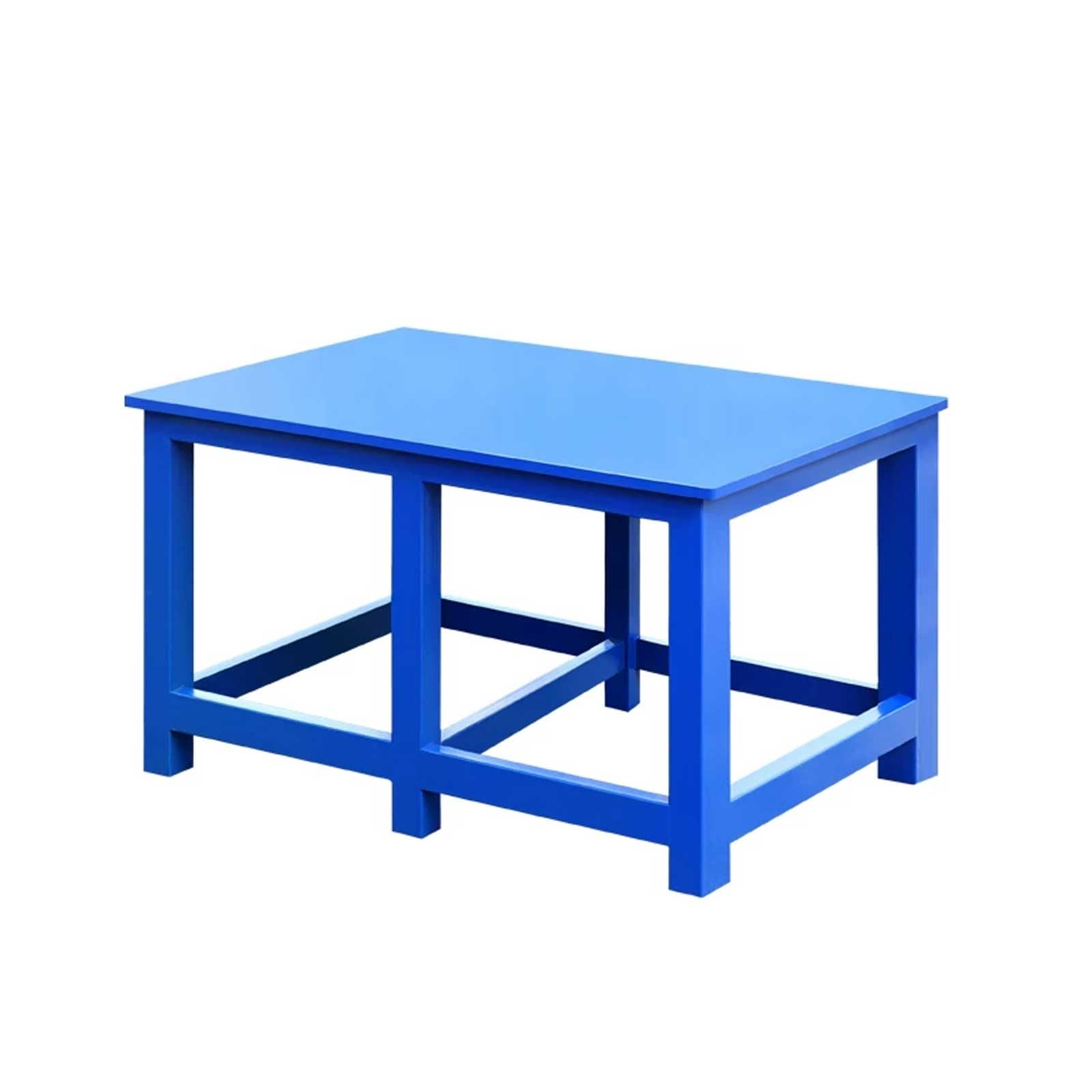 Industrial Workbench, Heavy-Duty All-Steel Construction with 2 Lockable Drawers & Open Storage, for Garage Workshop(U)
