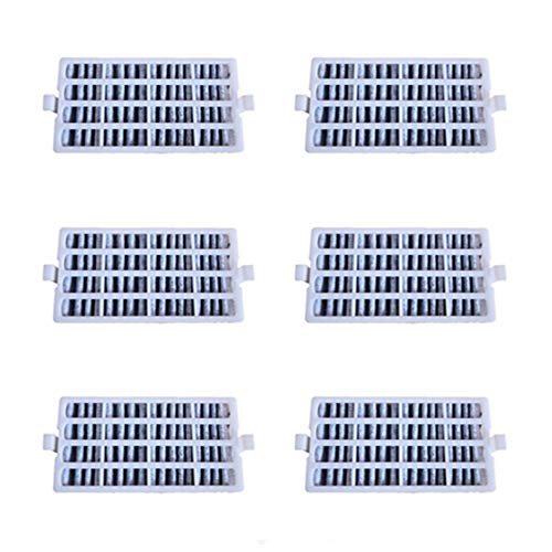 FTAID 6 Pack Replacement Refrigerator Air Filter Compatible with Whirlpool W10311524 AIR1, W10335147