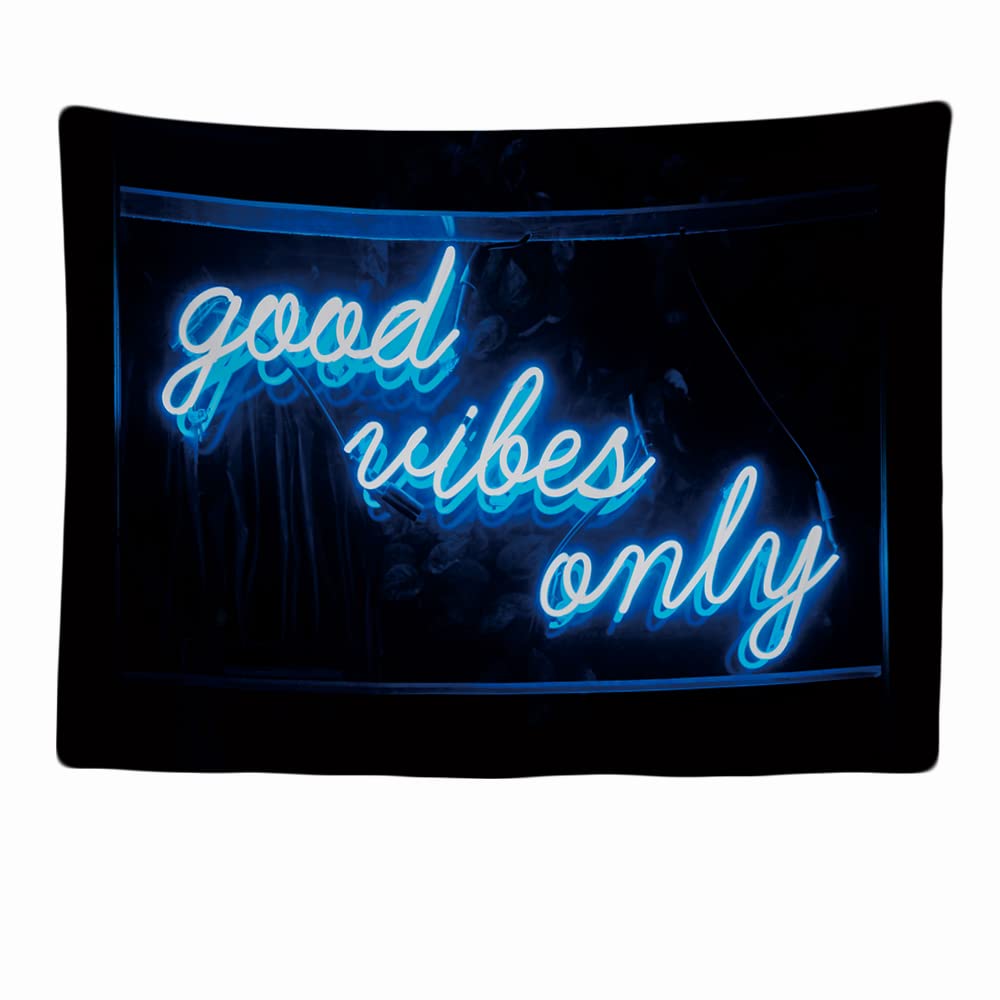 Ulticool, Good Vibes Only, Wall mat, 200x150cm, Large tapestry, Poster Decoration, Gaming, Girl Boy Gift, Decoration, Clothes