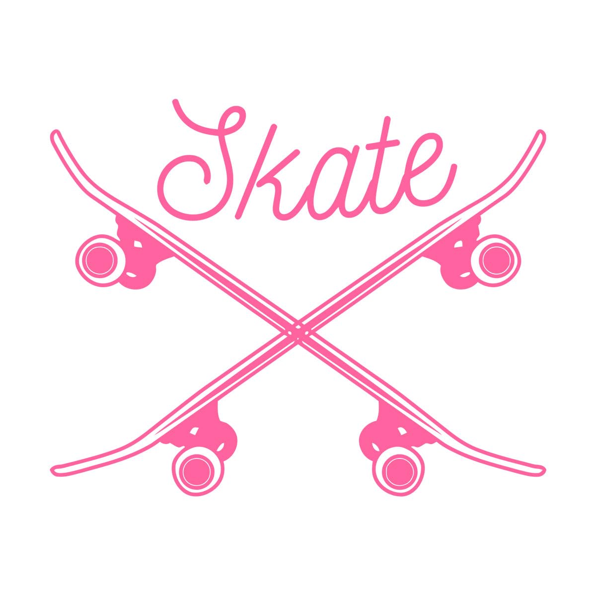 Skateboard Wall Decal Skate Sport Decal Skateboard Skate Wall Sticker Skate Boys Jumping Decal Skateboarder Decal Vinyl Extra Large - 61x75cm