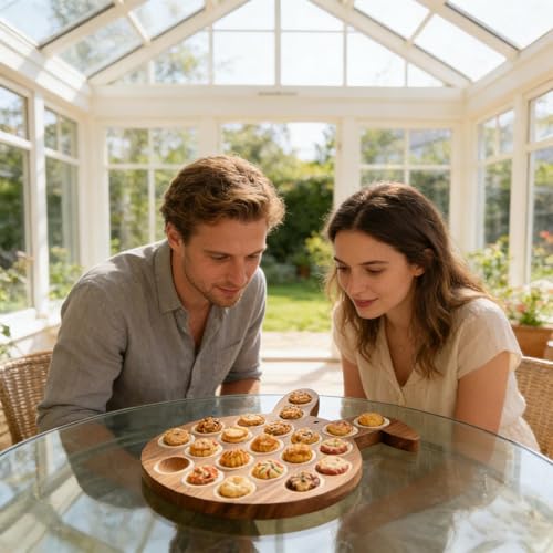 Plateau pour œufs de Pâques avec 21 trous pour décoration de buffet - 3