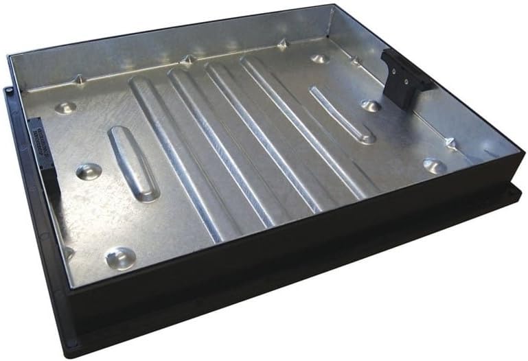 Clark-Drain Block Paving Recessed Manhole Cover and Frame 600 x 450 x 80mm