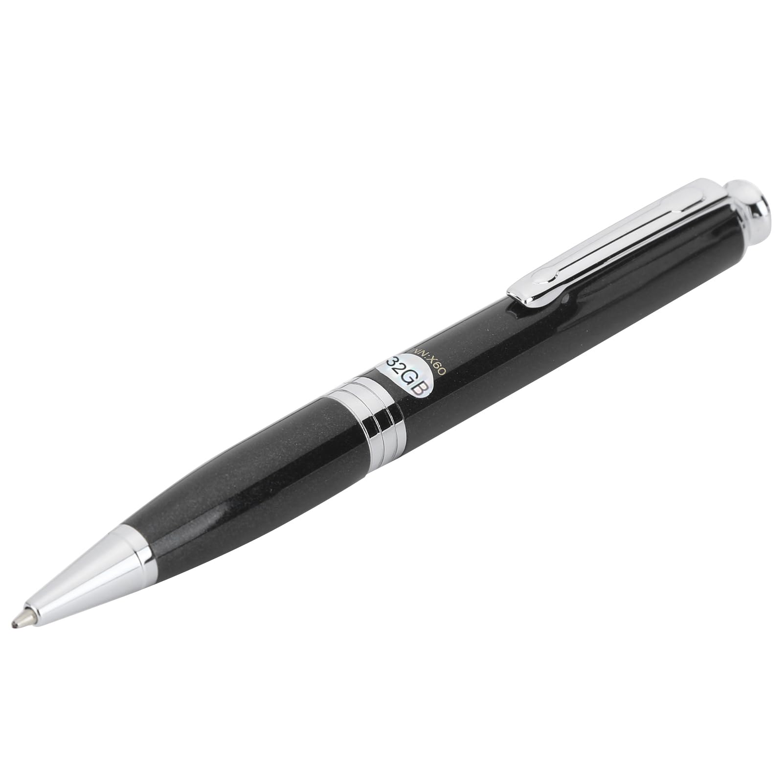 Yosoo Health Gear Pluma de Grabación Grabadora de Escritura ABS 192 KBPS Reducción de Ruido 48 KHz WAV Reproducción de MP3 Grabación con una Sola Tecla Sello de Tiempo para Estudiantes Clases (32GB)