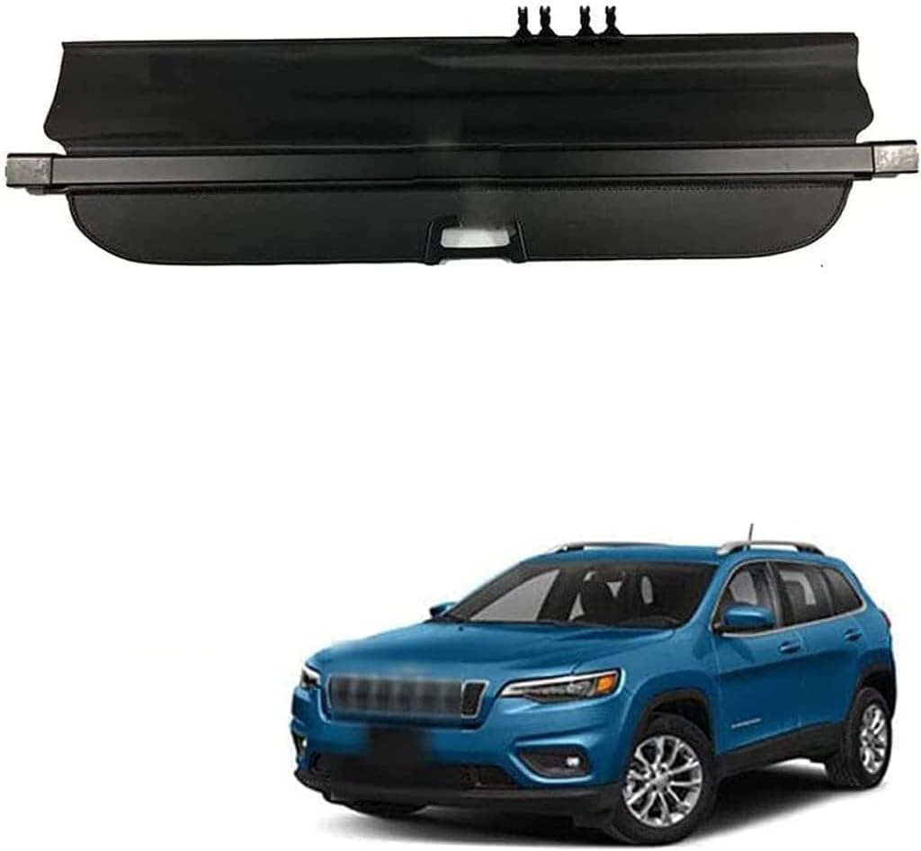 Cubierta maletero coche Jeep Cherokee V 2018-2021: cortina carga retráctil