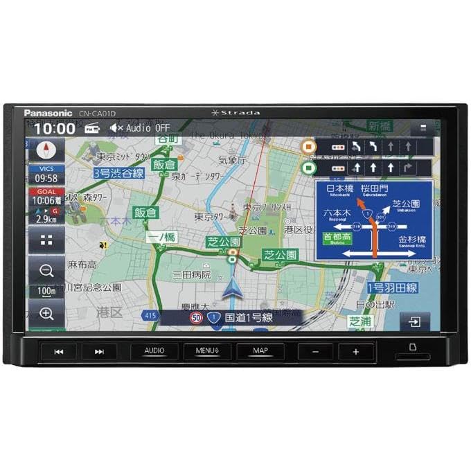 yuko　Panasonic CN-CA01D Amazon.co.jp: PANASONIC CN-CA01D ストラーダ [7V型ワイド フルセグ