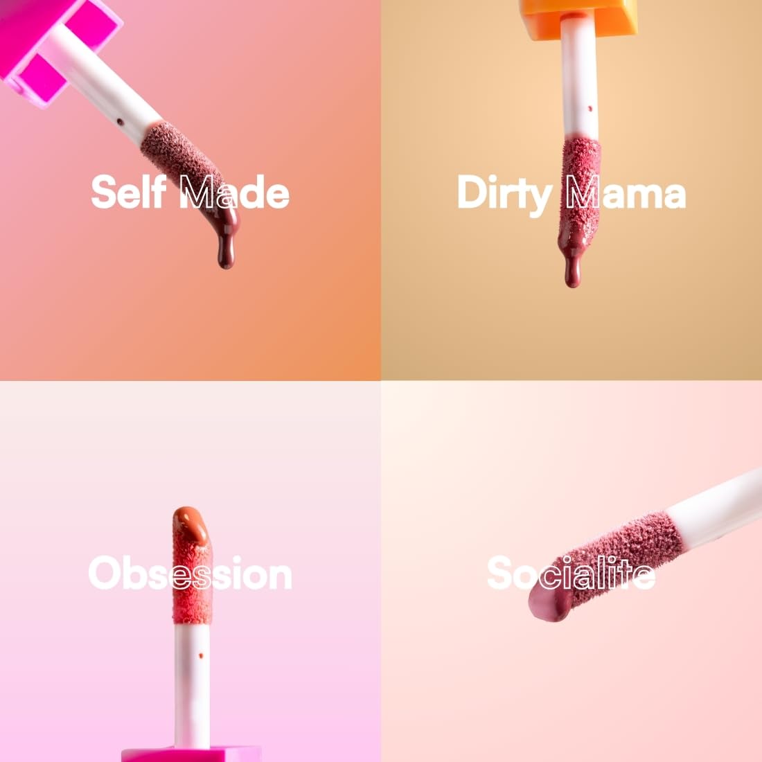 TYPE BEAUTY INC. Light Up Lip Gloss with SPF 35 PA+++ For Pigmented Lips | Niacinamide & Vitamin C | Hydrating Lip Care | High-Shine & Nourishing Formula | For Girls & Women - Dirty Mama (408) | 4.5ml 2