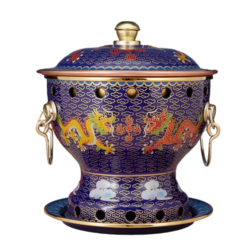 Olla china de cobre tradicional para una persona miniatura 1