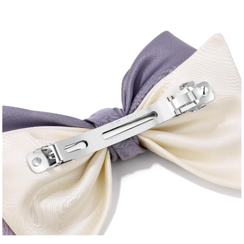 Fermagli Per Capelli Con Fiocco Da Donna Copricapo da donna con fermaglio for capelli con fiocco in raso