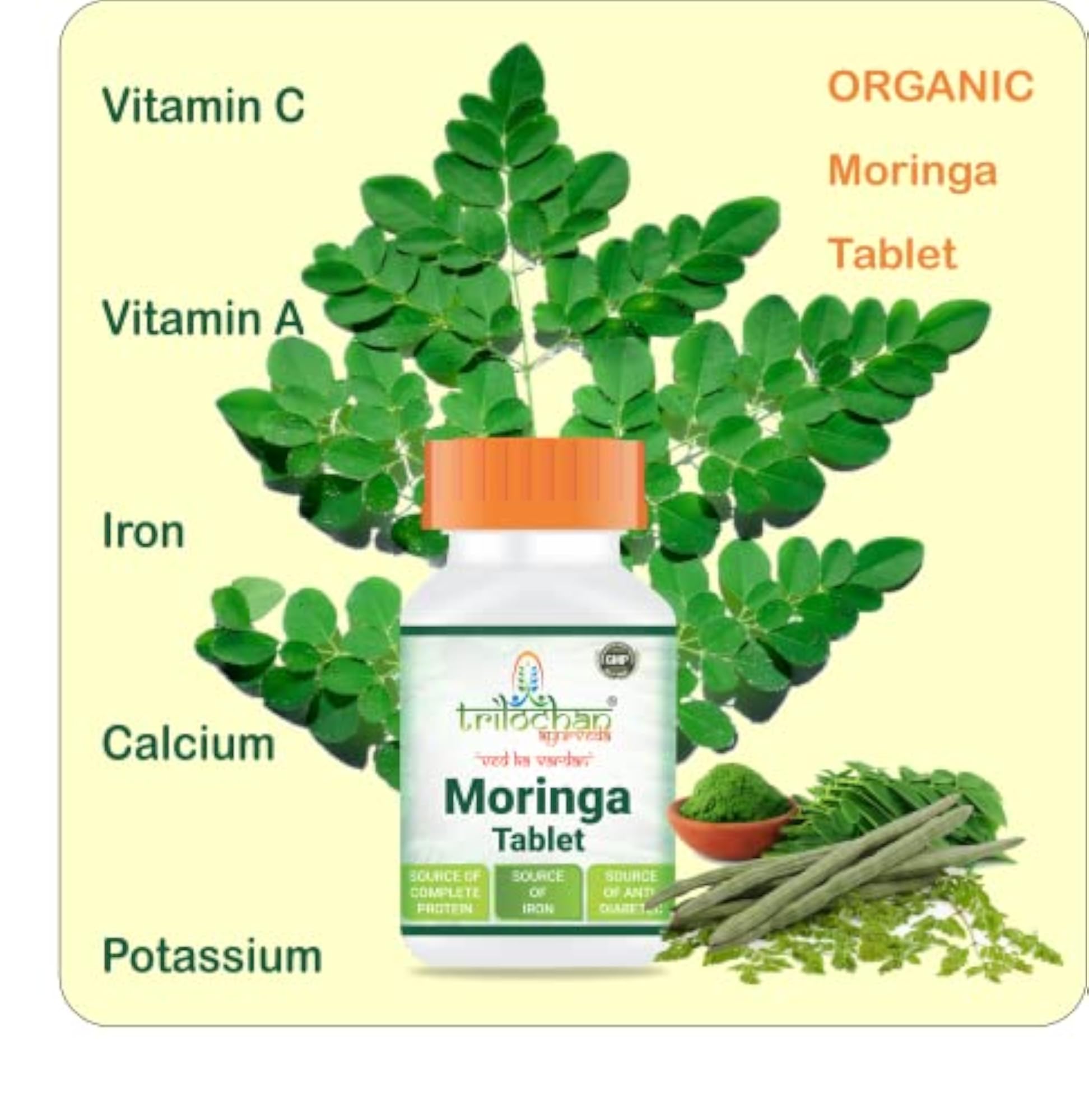Moringa Tabs - Nutrient-Rich Supplement
