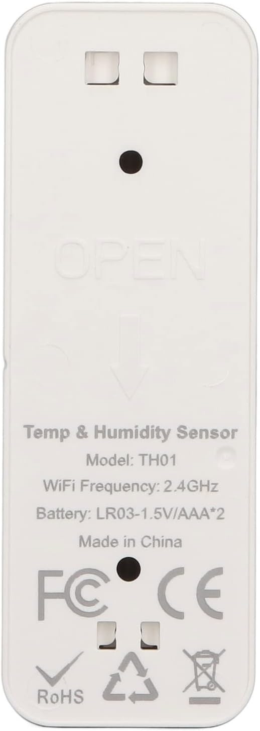 Eujgoov TH01 sensor with historical data on phone