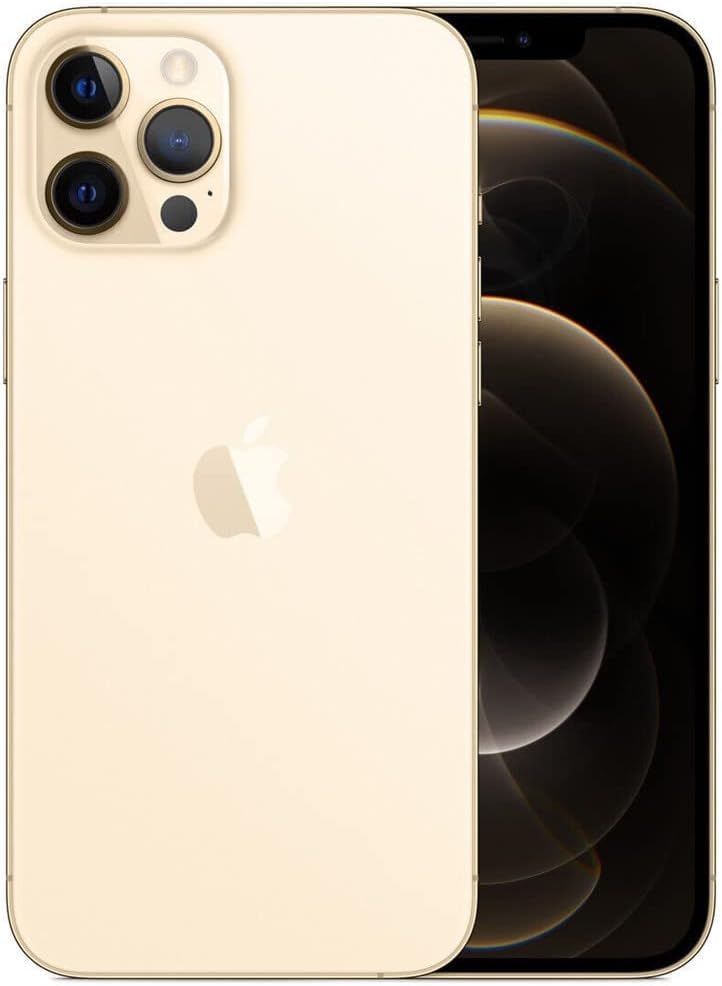 Apple iPhone 12 Pro, 256GB, Gold - Fully Unlocked (Renewed)