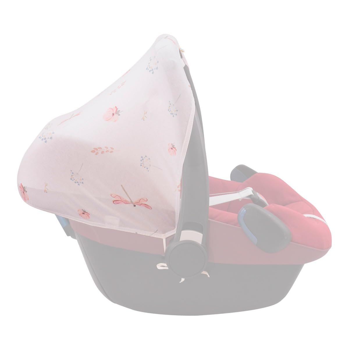 JYOKO KIDS Capota de algodón compatible con Maxi Cosi Pebble Bebe Confort (BLOOM) — view 14