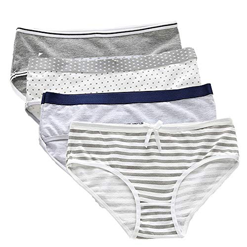 Beauty_yoyo Mädchen Baumwolle Unterhose 130 140 Unterwäsche Kochfest Slip Tailenslip Cover