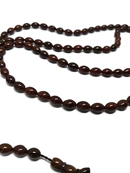 Amazon.co.jp: イスラム教タスビーフ 99コカ木製祈りビーズ AMN