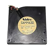 High-Performance 12cm DC 24V Turbofan A34886-58PW 0.60A 3-Wire Double Ball Bearing Cooling Fan for Laptops and Electronics