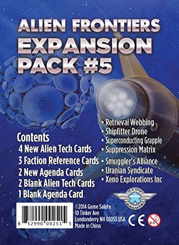 Preisvergleich Produktbild Expansion - Alien Frontiers - Expansion Pack #5 - 00251 - Game Salute