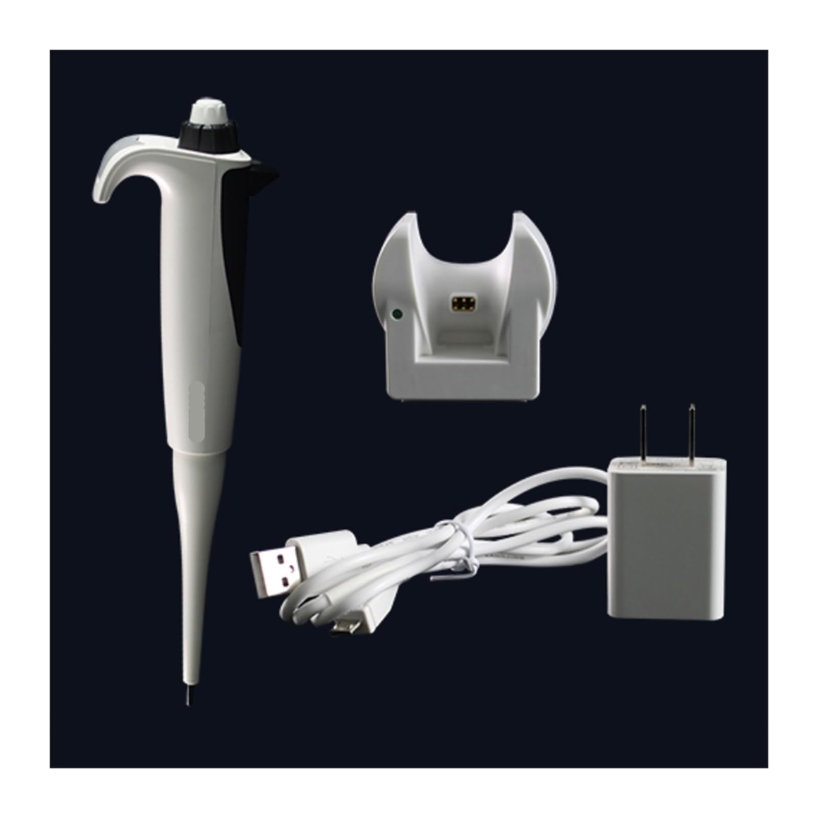 mikropipeta, pipeta, Elektroniczna pipeta 0,5-10ul/5-50ul/30-300ul/100-1000ul Mikropipeta laboratoryjna Pipeta laboratoryjna Kroplomierz(5-50ul)