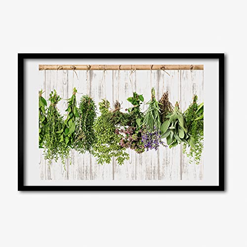 Peinture photo Tulup 60x40 cm avec cadre en bois MDF aux finitions soignées