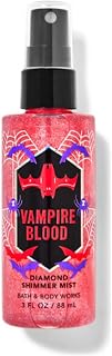 Bath and Body Works Vampire Blood Diamond Shimmer Travel Size Fine Fragrance Mist For Women 3 oz. (Vampire Blood)