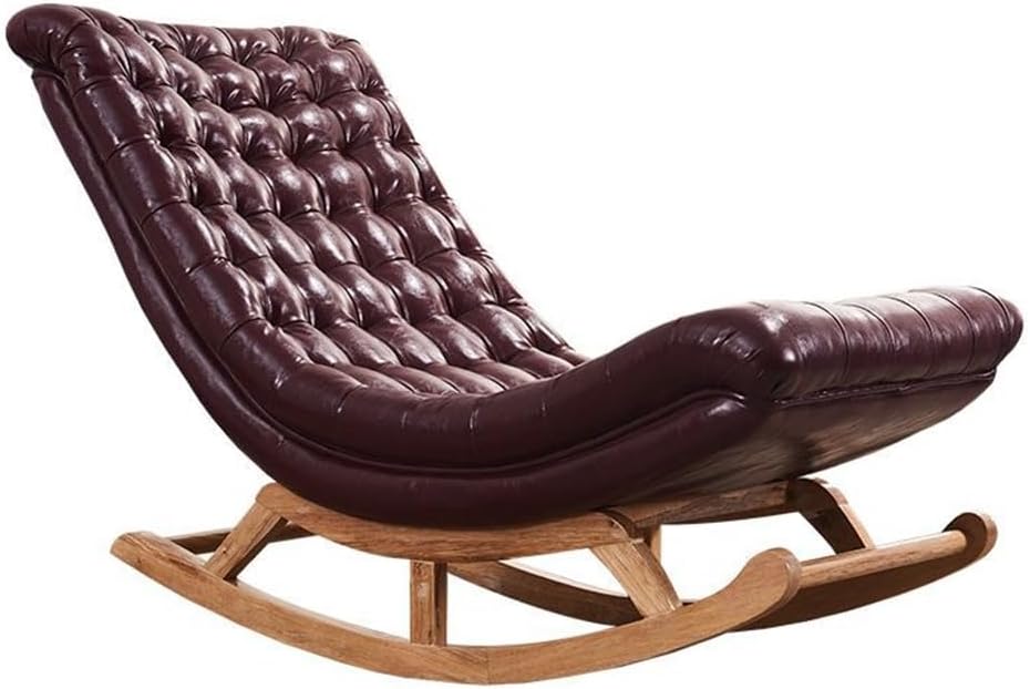 Lazy Person Sofa Single Scandinavian Rocking Chair Adult Nap Home Leisure Balcony Bedroom