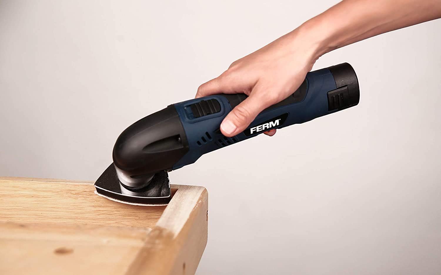 FERM multi-tool with a scraper blade attached