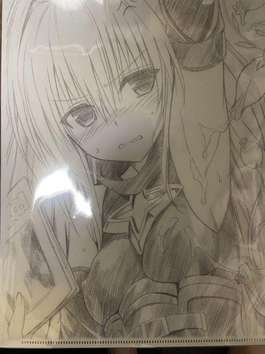 Amazon.co.jp: ToLOVEる原画展 金色の闇 クリアファイル : ホビー