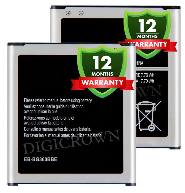 Image of Original Mobile Battery Compatible with Samsung Galaxy J2 SM-J200G /DD | EB-BG360CBC - (2000mAh) - 1 Year Warranty