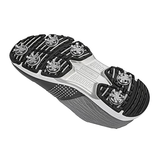 Image of THESTRON Men Golf Shoes Mesh Breathable Breathable Golf Walking Sport Sneakers 7 Spikes Golf Trainers