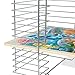 Melissa & Doug Deluxe Metal Wire Puzzle Storage Rack for 12 Small and Large Puzzles