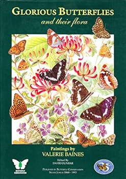 Hardcover Glorious Butterflies and Their Flora Book