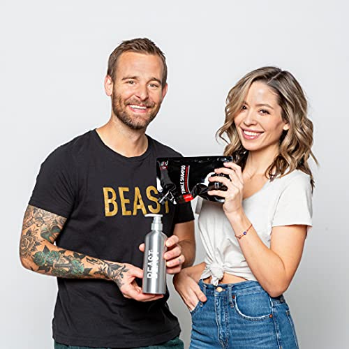 Beast 2 In 1 Moisturizing Shampoo And Conditioner For Cleansing And Hydrating With Coconut Oil, Shea Butter, & Vitamin E For Men And Women #TOP7