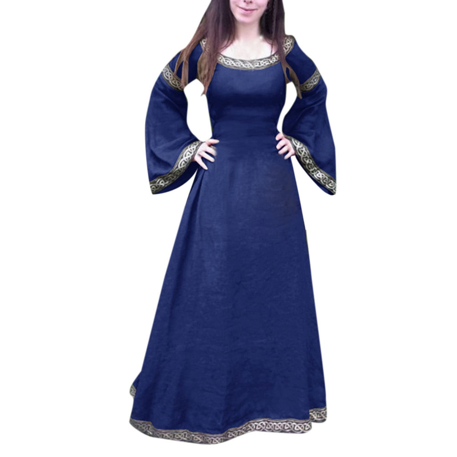 Mittelalter Kleid Damen Gothic Kleidung Renaissance Kostüm Corsagenkleid