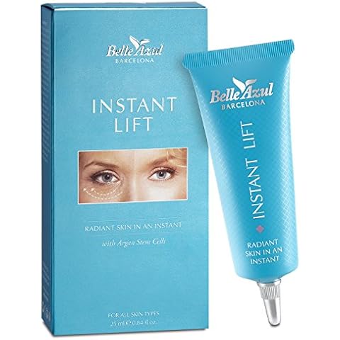 Belle Azul - Instant Lift Eye Cream - Eliminates dark circles, under-eye bags and wrinkles - Reduces Fine Lines - with Pure Argan Oil - / 25 ml - Made in Spain Cover
