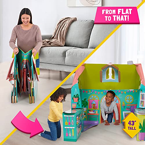 Mejores precios y opiniones de Casitas de Cartón Ecológicas Niños los más recomendados. 8 Imagen adicional