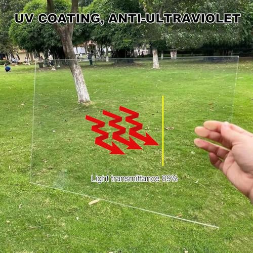 Plaques de polycarbonate de 1 mm transparent rigide pour toitures durables