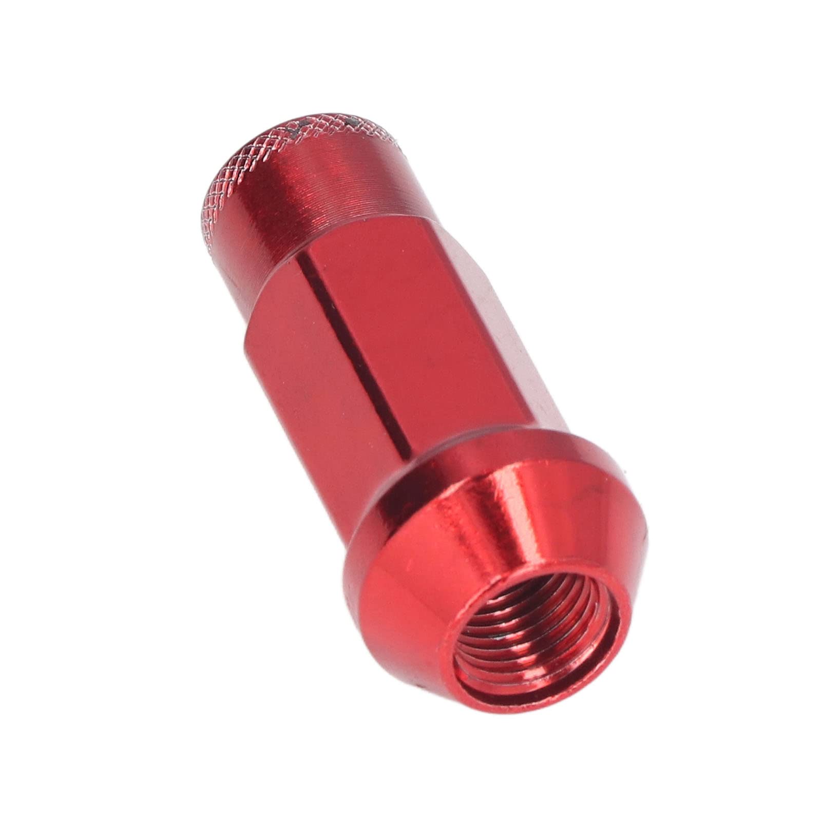 KIMISS Dadi Ad Alette, Universali 20 Pezzi M12x1.25 Dadi Ad Alette per Ruote in Metallo Accessori per Auto Universali(Rosso)