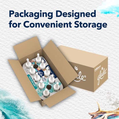 Glade PlugIns Air Freshener Refills, Sky & Sea Salt, 10 Count - image 8
